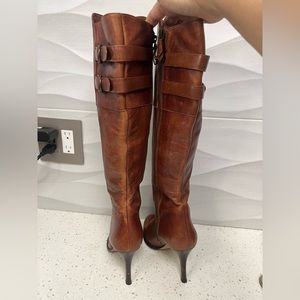 Cole Haan Brown Leather Winter Boots
